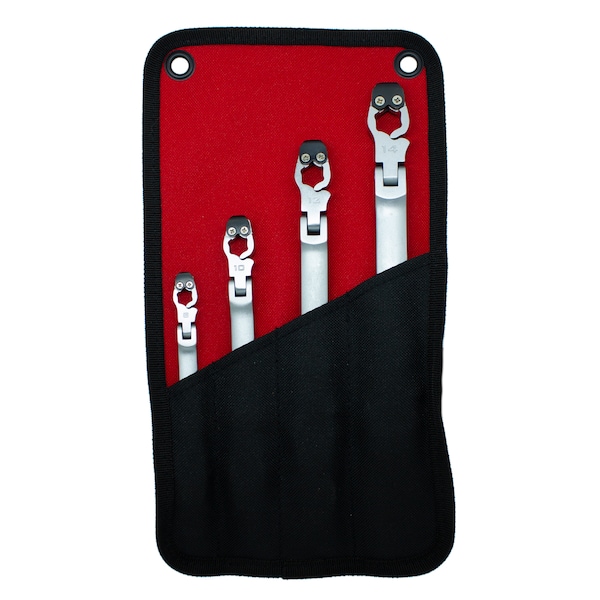 Toolsol Ratcheting Flare Nut/Brake Line Wrench Metric 1010832 Zoro